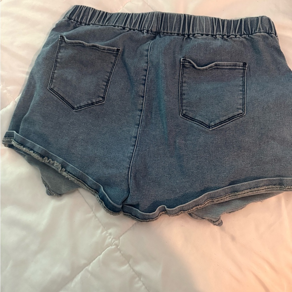 Denim Blue Women's Shorts